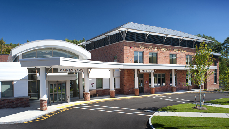 valley regional hospital in claremont nh main entrance