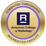 accreditation in computed tomography (CT) as the result of a recent review by the American College of Radiology® (ACR®)