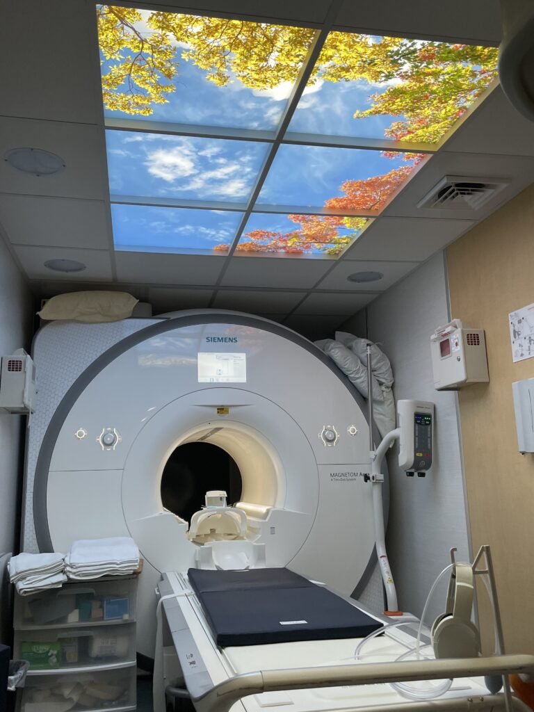 MRI machine at Valley Regional Hospital in Claremont NH