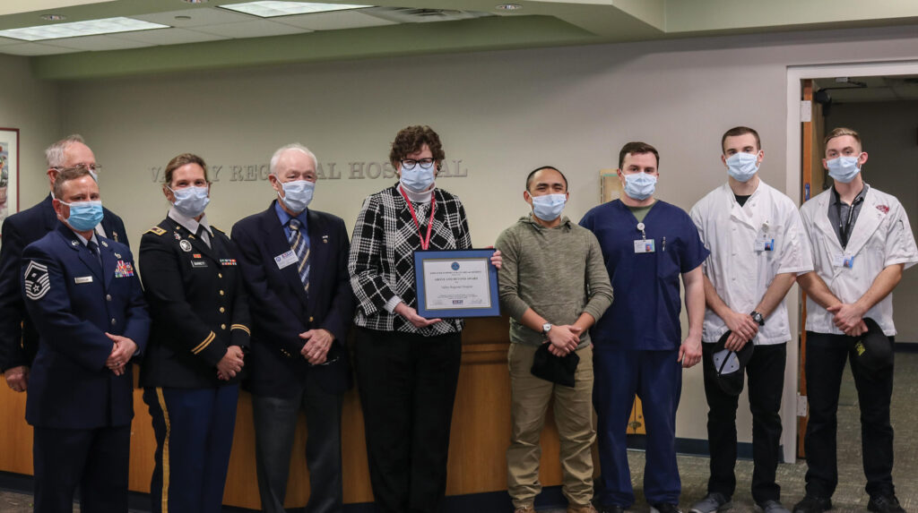 Awards and Recognition at Valley Regional Hospital in Claremont NH